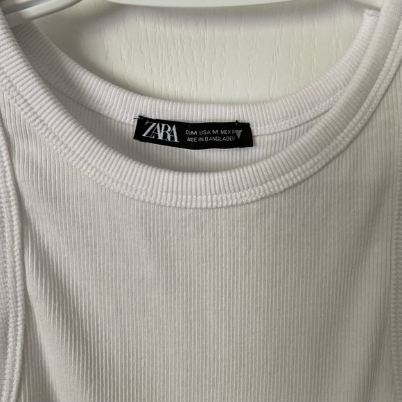 Zara Ribbed Crop Top - Picture 8 of 9